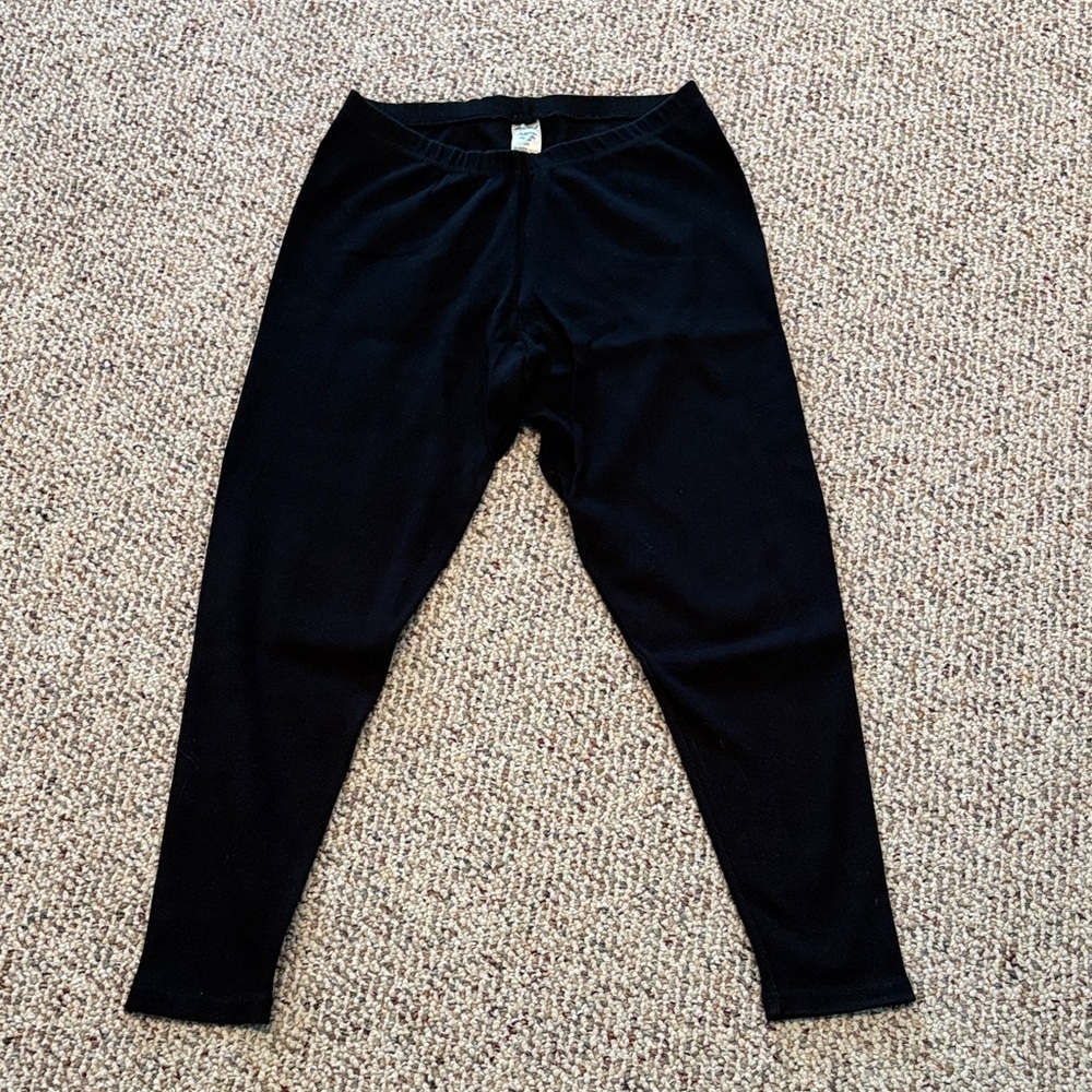 Eddie Bauer Classic Black Lounge Pants. Medium. Y2K